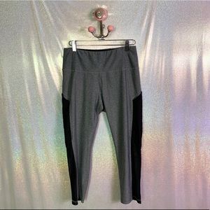 RBX | Black & Gray Workout Capris